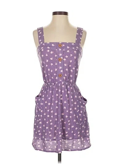 Pre-owned I Love H81 Casual Dress In Purple