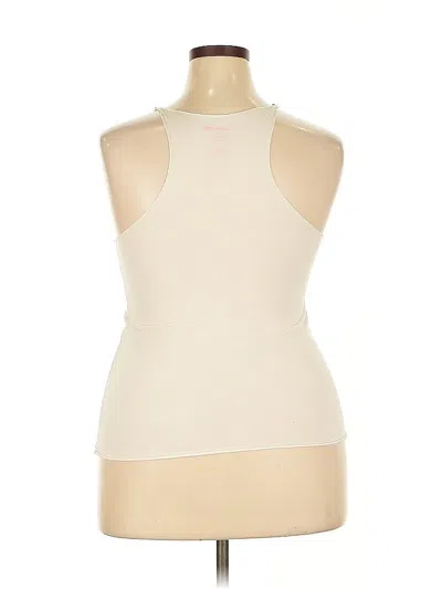 Pre-owned I Love H81 Tank Top Ivory Halter Neckline Tops In White
