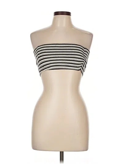 Pre-owned I Love H81 Tube Top Ivory Strapless Neckline Tops In White