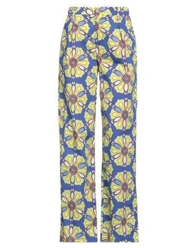 I Love Mp Woman Pants Blue Size 25 Cotton