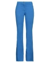 I Love Mp Woman Pants Blue Size 30 Cotton, Elastane