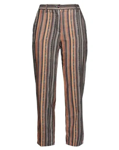 I Love Mp Woman Pants Brown Size 30 Cotton