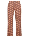 I Love Mp Woman Pants Brown Size 28 Cotton In Brown