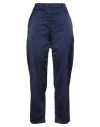 I Love Mp Woman Pants Midnight Blue Size 30 Cotton, Viscose, Elastane
