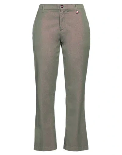 I Love Mp Woman Pants Military Green Size 29 Cotton, Polyester, Elastane