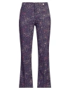 I Love Mp Woman Pants Purple Size 30 Cotton