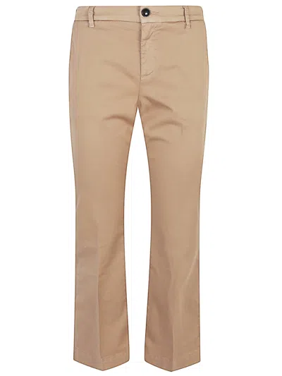 I LOVE MY PANTS BEIGE BELLA COTTON TROUSERS