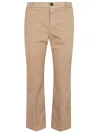 I Love My Pants Bella Cotton Trousers In Beige