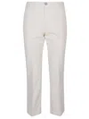 I LOVE MY PANTS BELLA EMBROIDERED COTTON TROUSERS