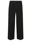 I Love My Pants Coco Cotton Trousers In Black