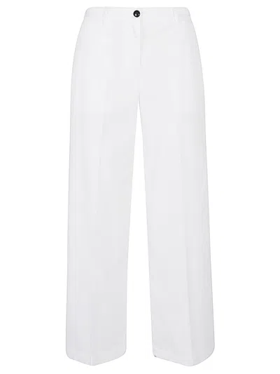 I Love My Pants Coco Cotton Trousers In White