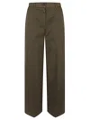 I Love My Pants Coco Cotton Trousers In Green