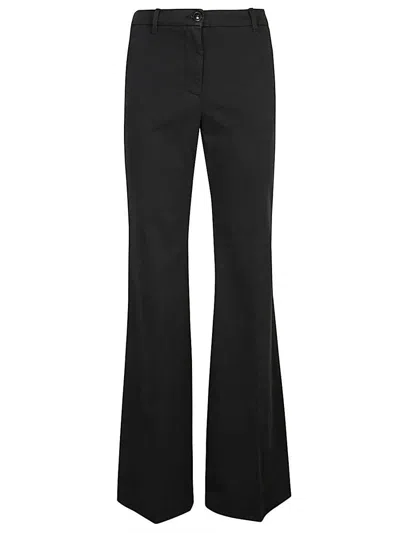 I Love My Pants Linda Cotton Trousers In Black