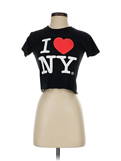 I Love New York Short Sleeve T-shirt In Black