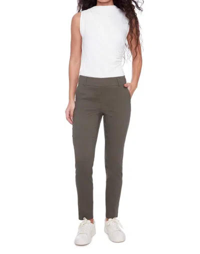 I Love Tyler Madison Chloe Ankle Pants In Olive In Green