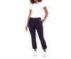 I LOVE TYLER MADISON LAYLANI COMPRESSION KICK FLARE CROPPED PANT IN BLACK