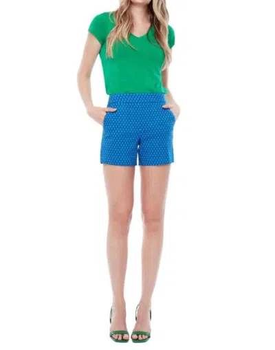 I Love Tyler Madison Lisa Dash Short In Blue In Green