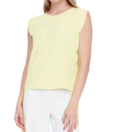 I LOVE TYLER MADISON ROXETTE VEGAN SILK TOP IN LIME