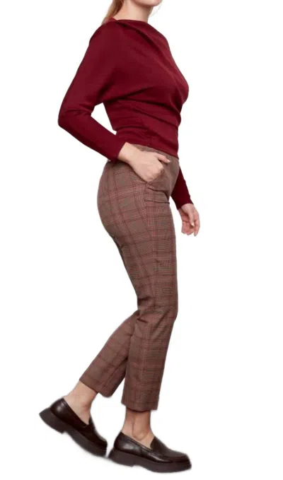 I Love Tyler Madison Spencer Plaid Pant In Multi