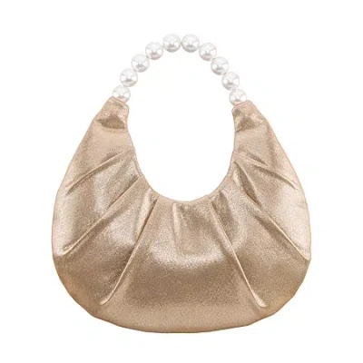 I. Miller Almo Beaded Evening Bag In Sand
