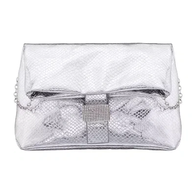 I. Miller Dillon Evening Bag In Silver