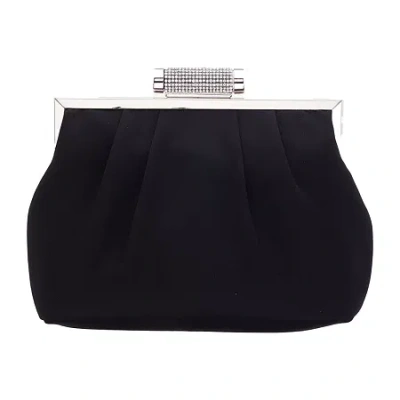 I. Miller Dorian Pleated Clutch In Black