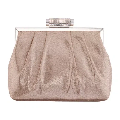 I. Miller Dorian Pleated Clutch In Yellow