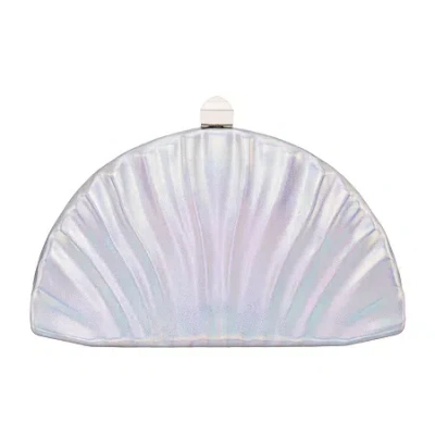 I. Miller Glisten Embellished Evening Bag In Silver