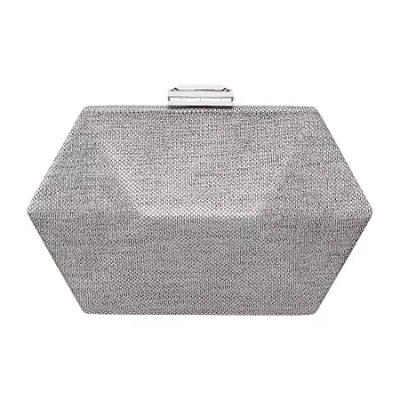 I. Miller Palace Minaudiere Evening Bag In Gray
