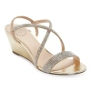 I. Miller Womens Neilson Wedge Sandals In Gold