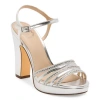 I. Miller Womens Sylas Heeled Sandals In Silver