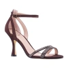 I. Miller Womens Vanny Heeled Sandals In Brown