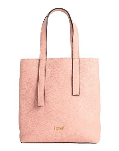 I Oe F Woman Handbag Pastel Pink Size - Leather