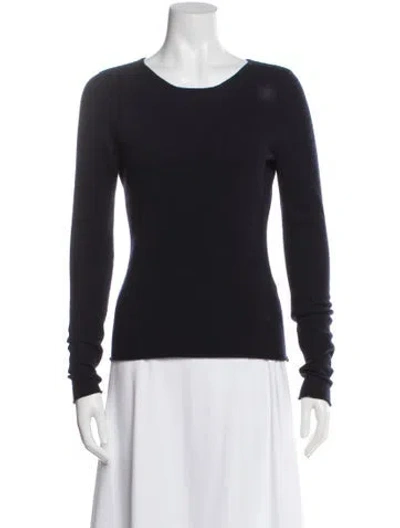 Pre-owned I Pezzi Dipinti Cashmere Scoop Neck Sweater In Gray