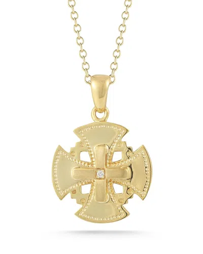 I. Reiss 14k 0.01 Ct. Tw. Diamond Necklace