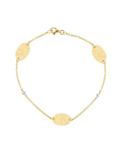 I. Reiss 14k 0.03 Ct. Tw. Diamond Bracelet