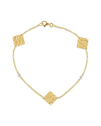 I. Reiss 14k Diamond Tennis Bracelet