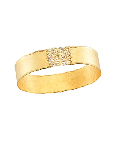 I. Reiss 14k 0.04 Ct. Tw. Diamond Cuff
