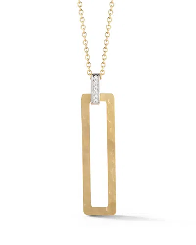 I. Reiss 14k 0.04 Ct. Tw. Diamond Necklace