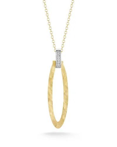 I. Reiss 14k 0.04 Ct. Tw. Diamond Necklace