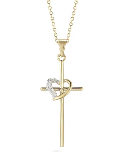 I. Reiss 14k 0.04 Ct. Tw. Diamond Necklace In Gold