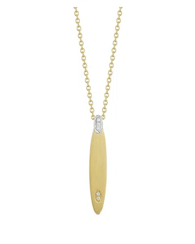 I. Reiss 14k 0.05 Ct. Tw. Diamond Necklace