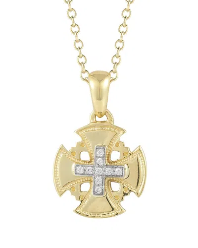 I. Reiss 14k Diamond Necklace