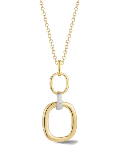 I. Reiss 14k 0.05 Ct. Tw. Diamond Necklace