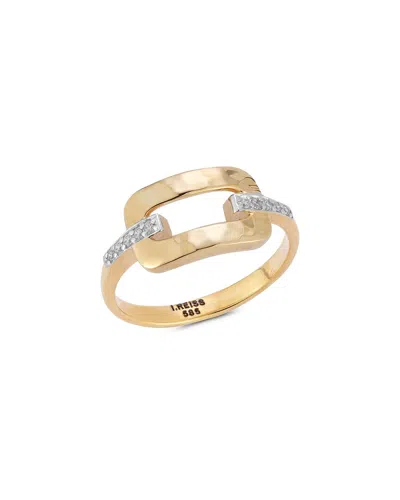 I. Reiss 14k 0.05 Ct. Tw. Diamond Ring In Gold