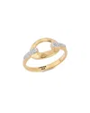 I. Reiss 14k 0.05 Ct. Tw. Diamond Ring In Gold