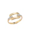 I. Reiss 14k 0.05 Ct. Tw. Diamond Ring
