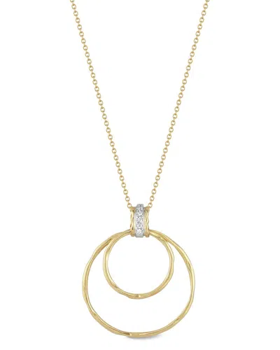 I. Reiss 14k 0.06 Ct. Tw. Diamond Necklace In Gold