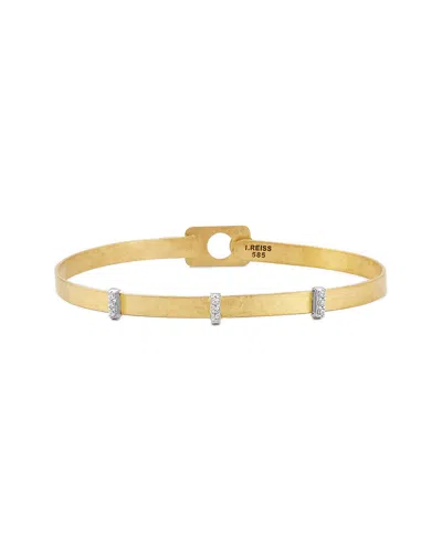 I. Reiss 14k 0.07 Ct. Tw. Diamond Bracelet
