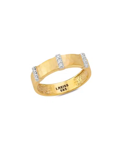 I. REISS I. REISS 14K 0.07 CT. TW. DIAMOND RING